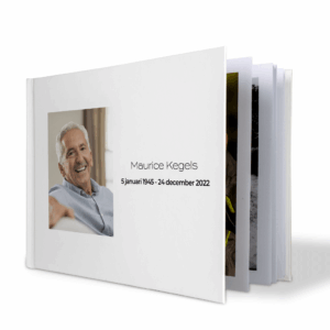 Alternative view of Fotobok-Pakke for Begravelse